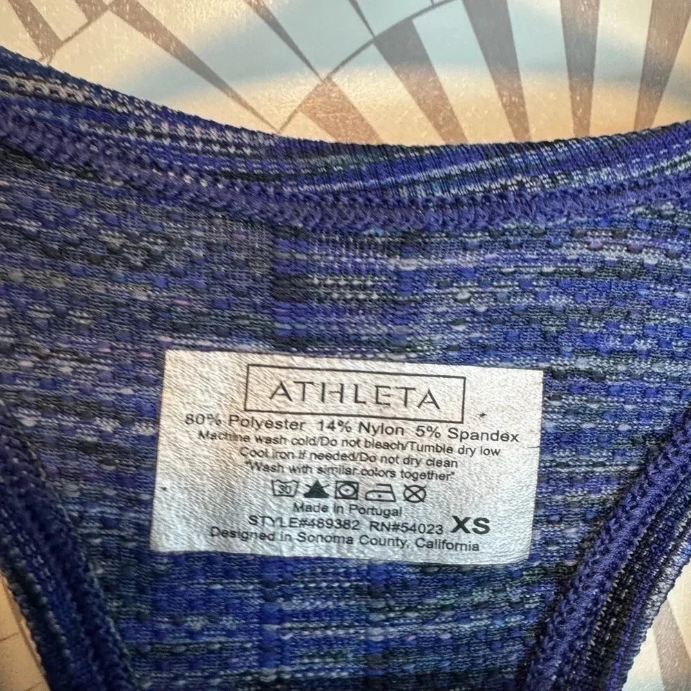 ATHLETA XS RACERBACK TANK TOP - Picture 2 of 6